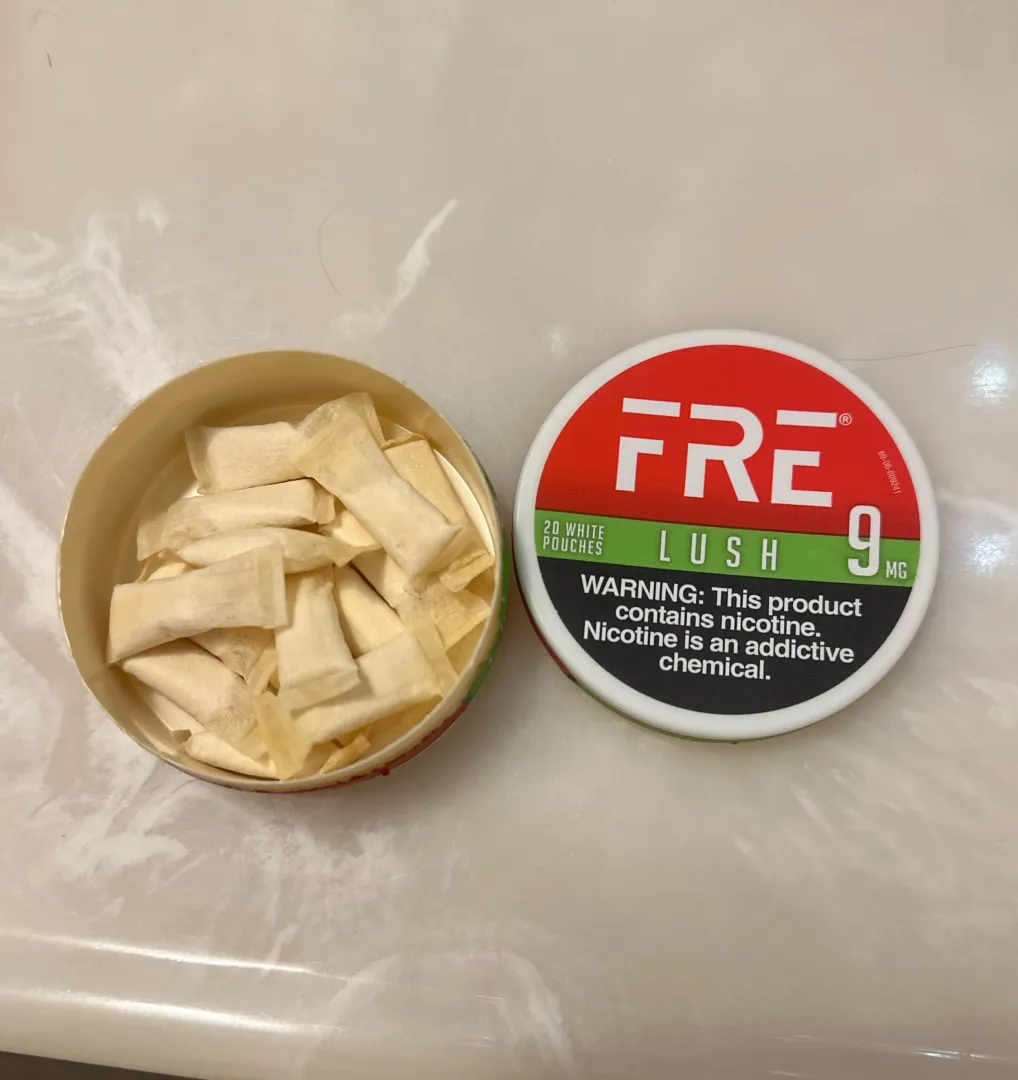 Inside of Nee Fre Can is yellow and dry.