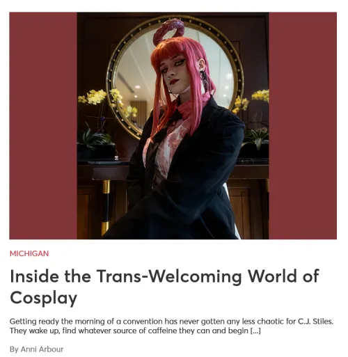 Inside the Trans-Welcoming World of Cosplay