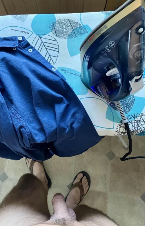 Ironing night, good to smooth everything out!