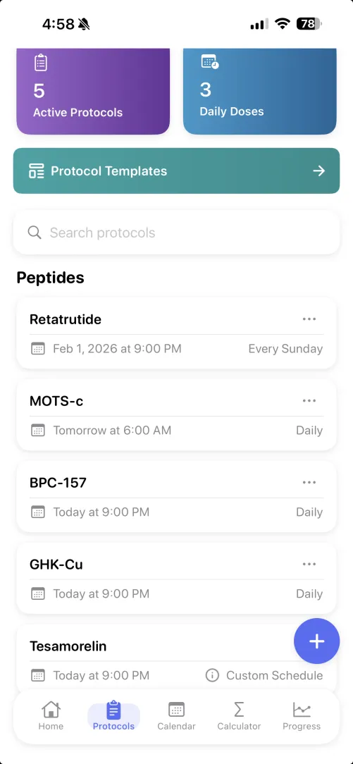 Is 5 peptides at once too much of a stack?