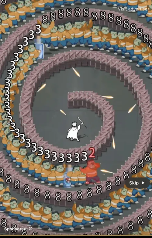 Is it just me or do the zombies in the mobile game add look like Chris Chan…