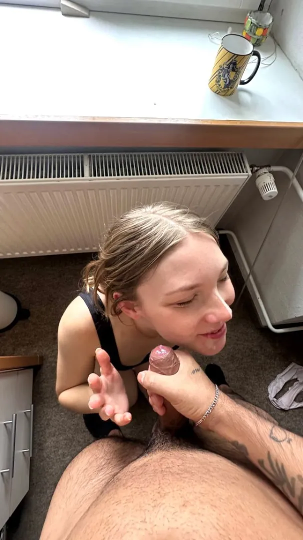 is it ok if i keep sucking after u cum??