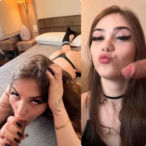 is nutting on my face considered hot?