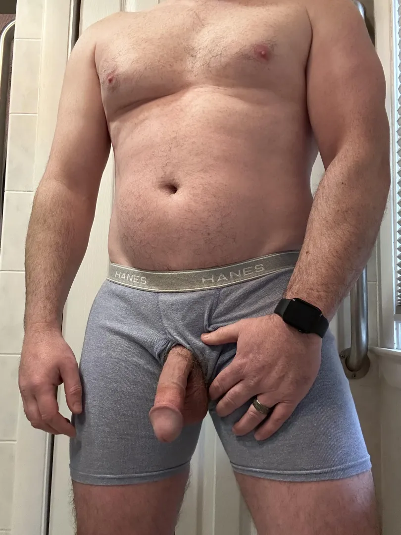 Is the underwear staying on or coming off? (40)