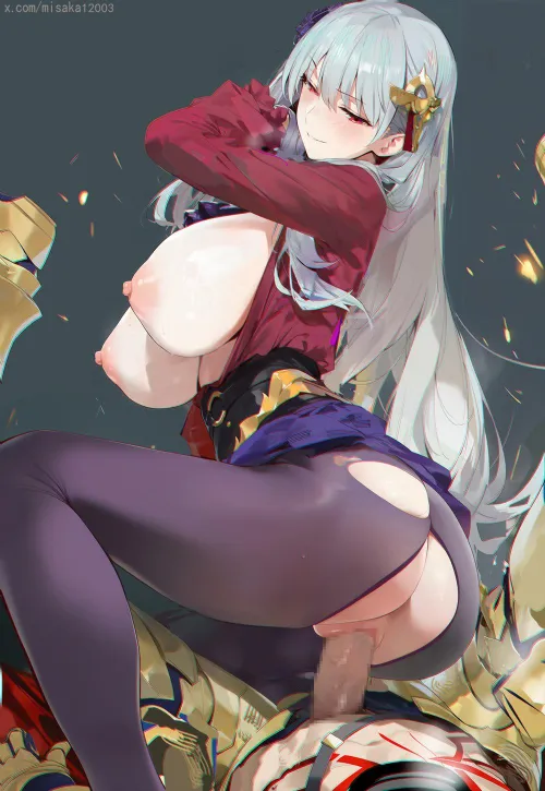 Ishtar Dominating & Riding Gilgamesh (MSK12003)