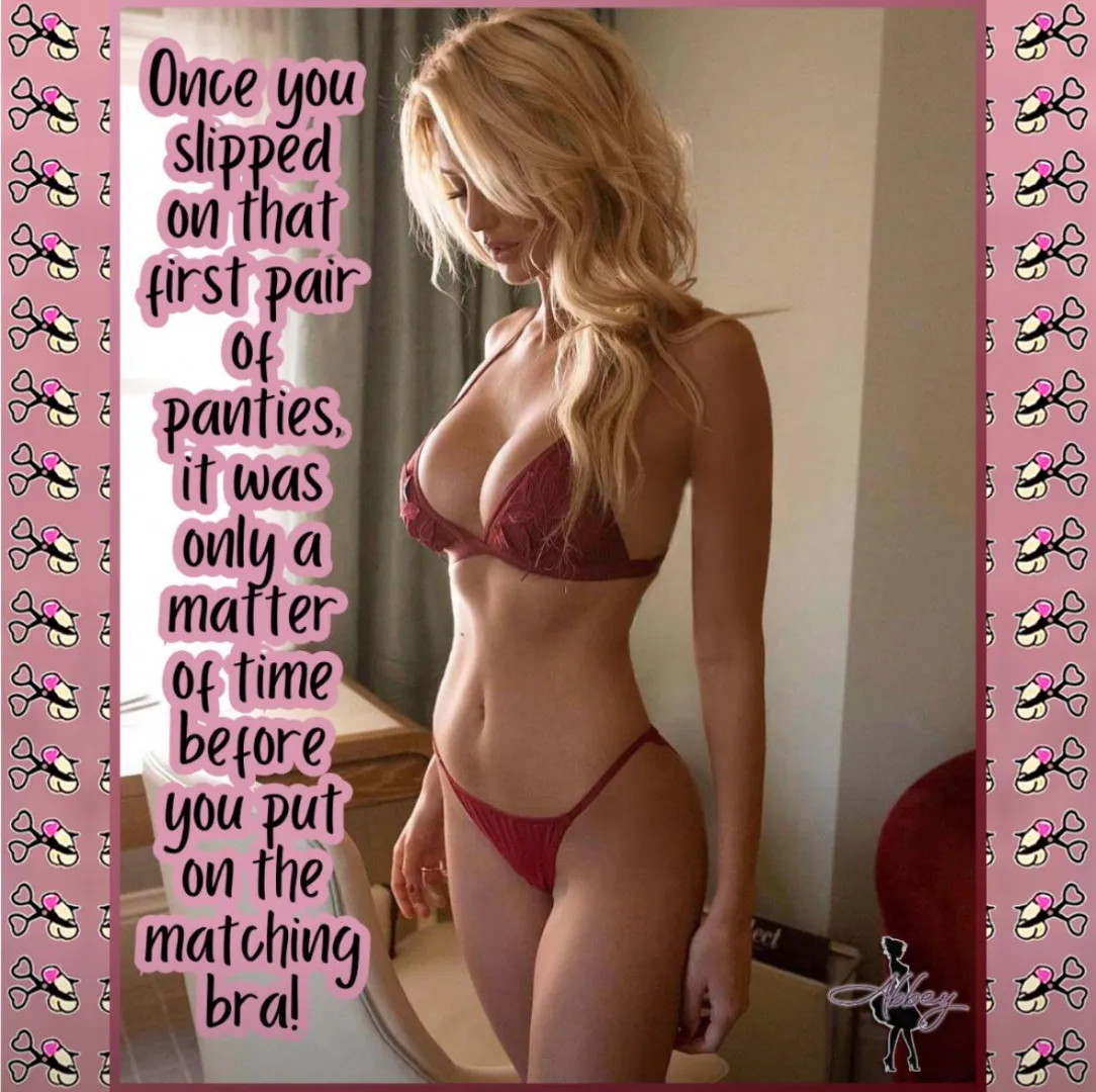 It always starts with a sexy pair of panties, how did you fall down the rabbit hole of wearing pretty underwear