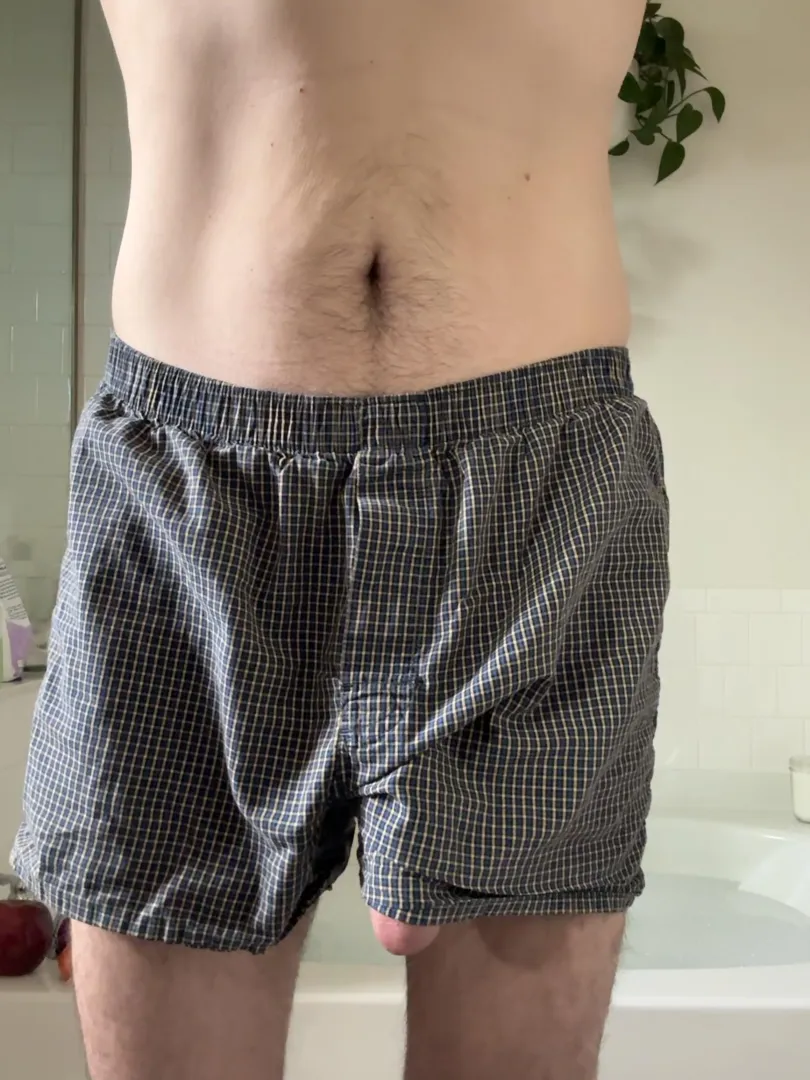 it just hangs out a little — I can't help it