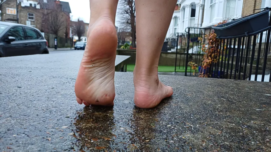 It's a nice day for a walk...