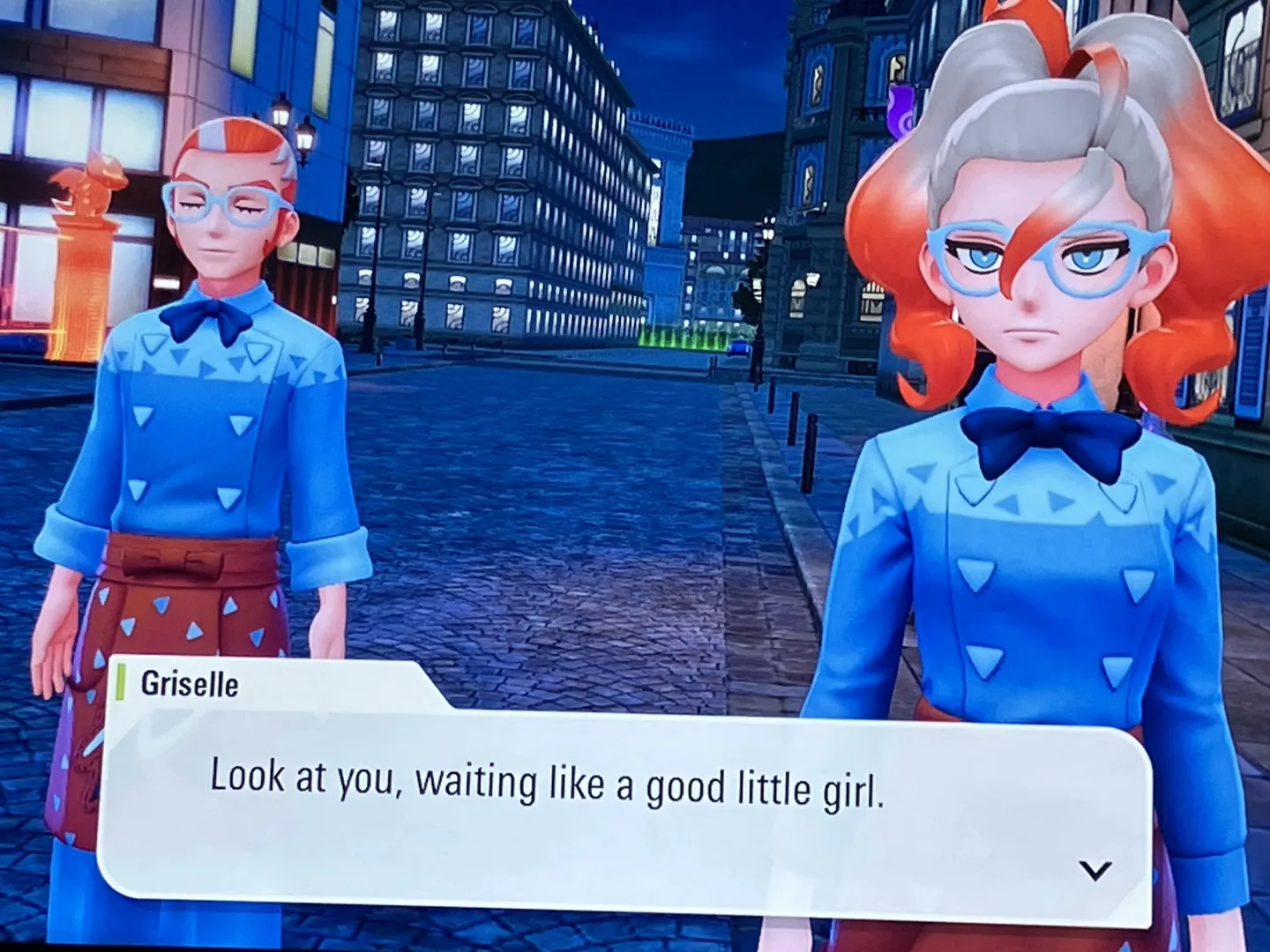 It’s all over the screen….