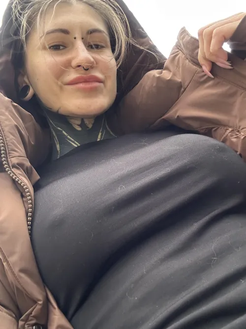 It's cool outside today