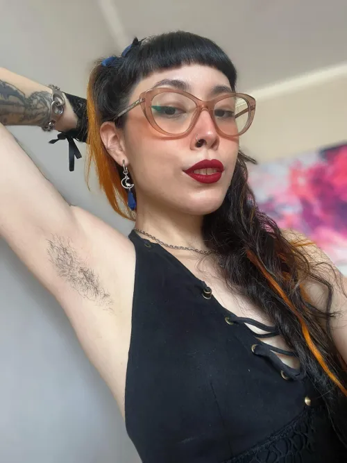 it's cute how weak you get for my hairy pits