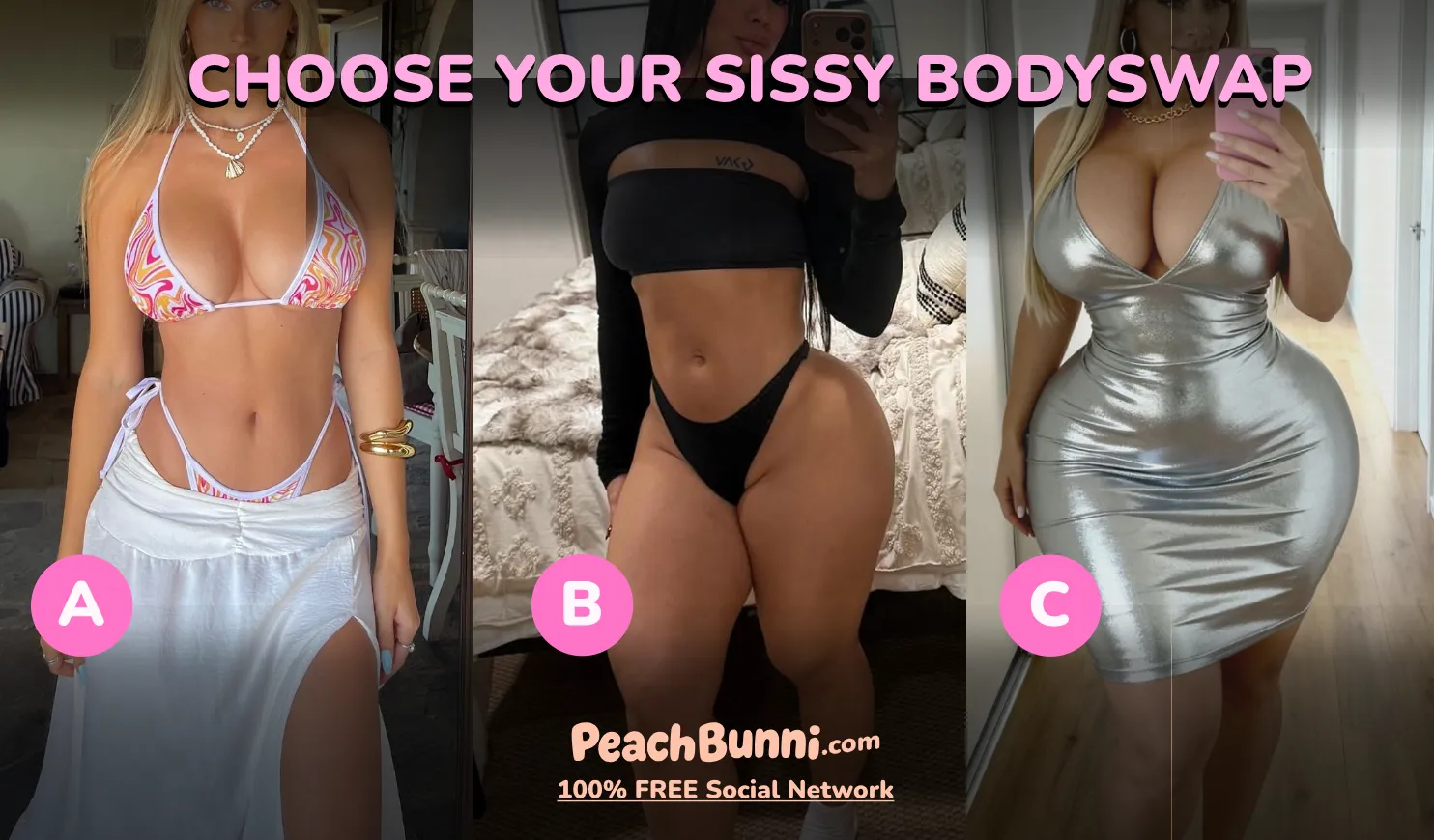 It's not a hard choice, you already know what you imagine when you look in the mirror...