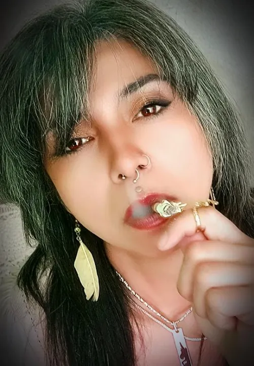 It’s not just the cigarette — it’s what I do with it. 