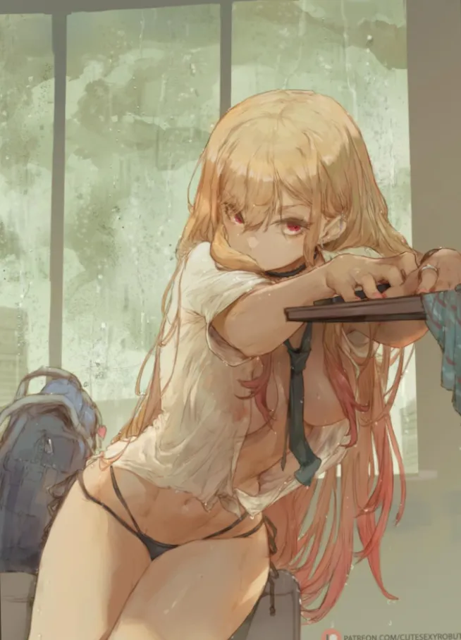 It's raining outside (cutesexyrobutts)