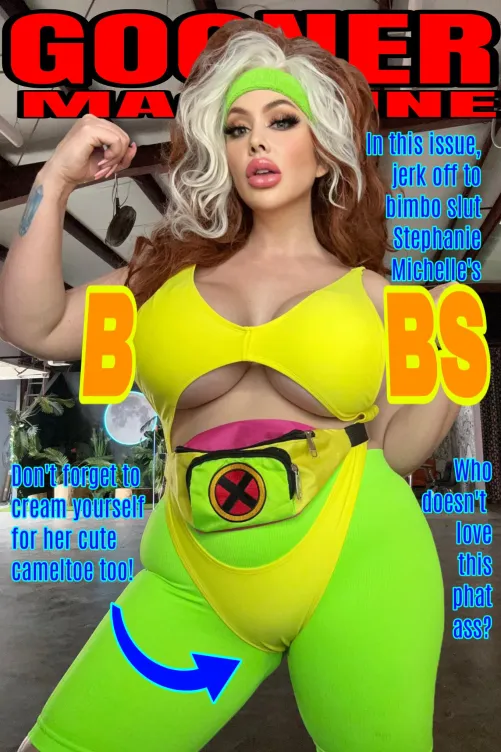 It's your special issue, gooner.