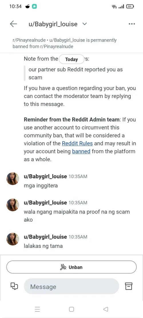 Iyaking Scammer