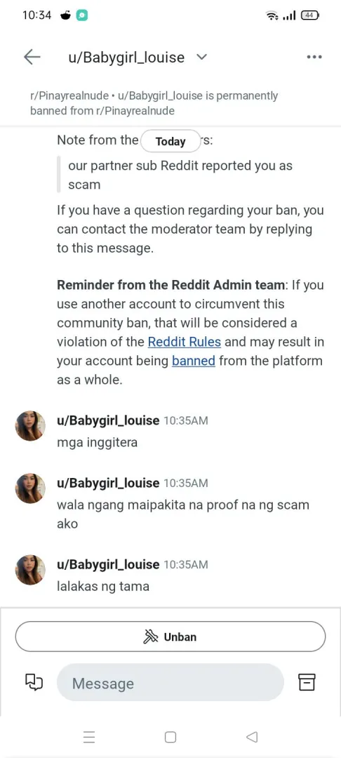 Iyaking Scammer