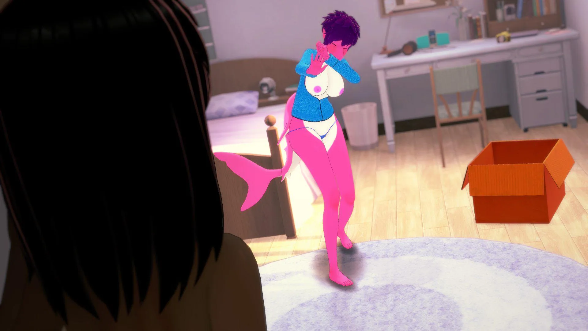 Jada Walks In on Airi