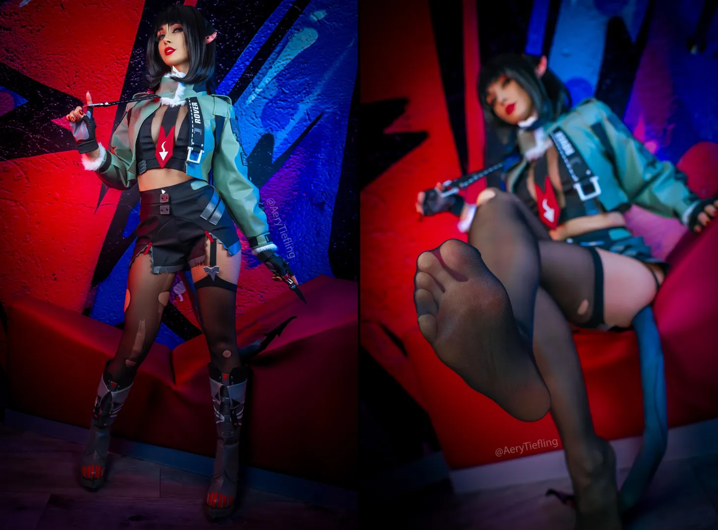 Jane Doe from Zenless Zone Zero by Aery Tiefling [OC]