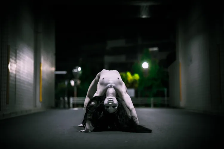 Japanese ghost on the streets