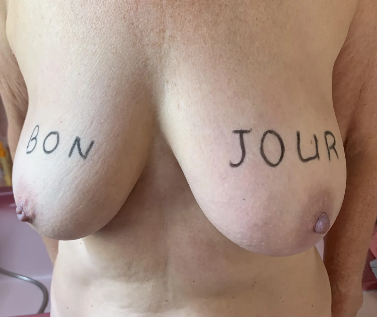 Je vous souhaite une bonne journée 