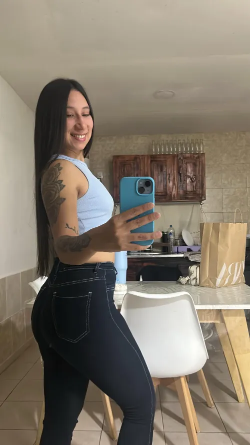 Jeans black or blue?