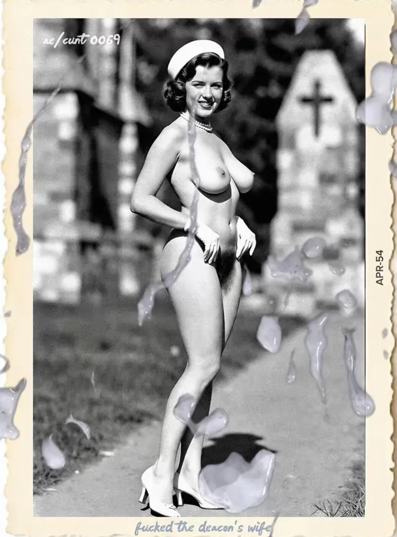 Jerked Off to an Old Pic of Grandma