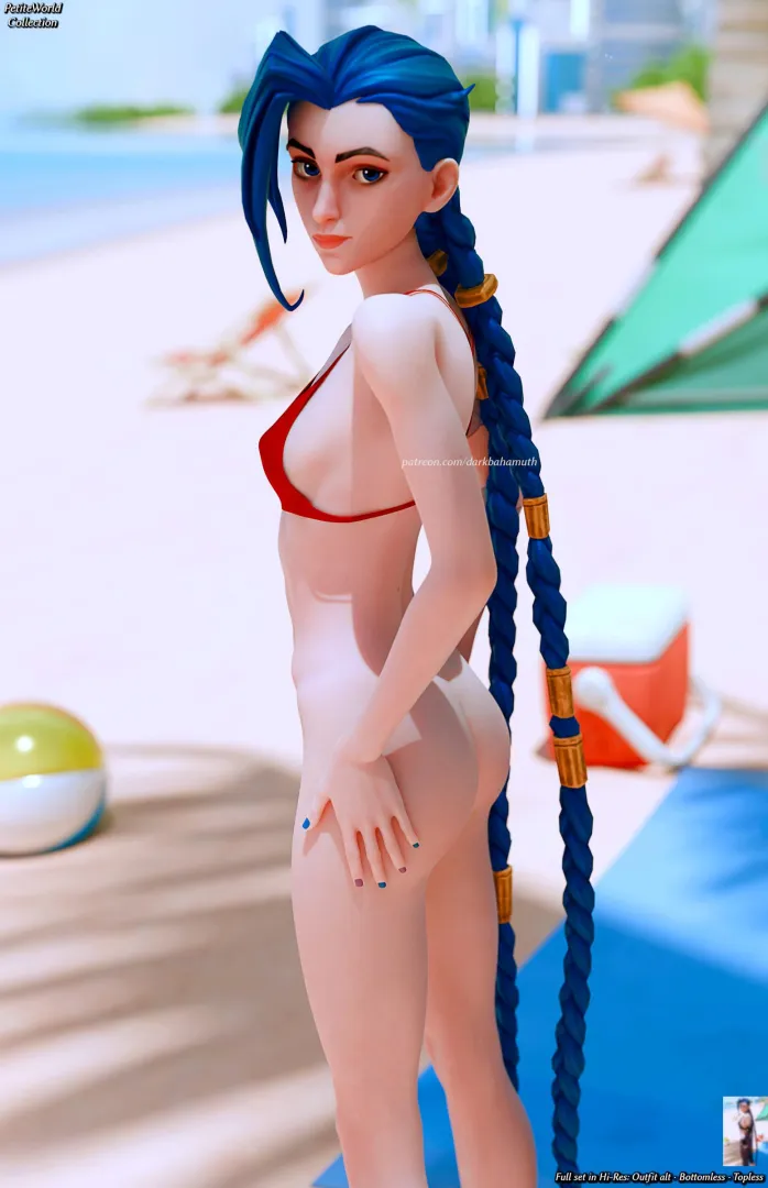 Jinx Beachside Tease (darkbahamuth)