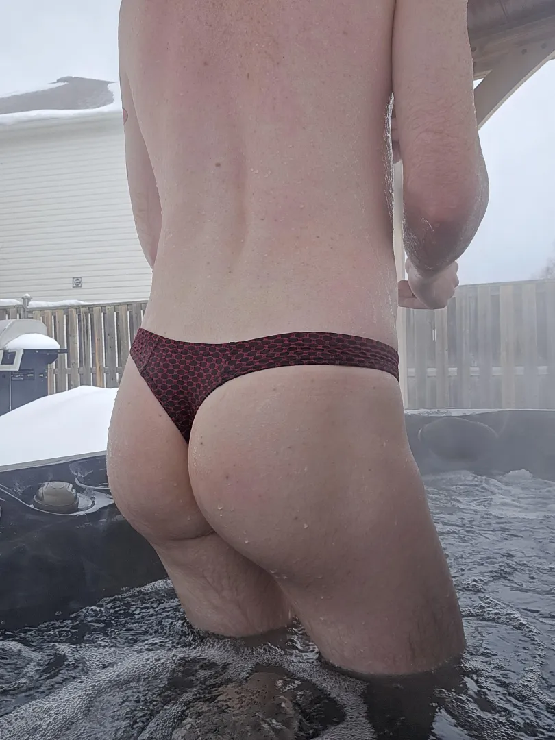Join me in the hot tub?