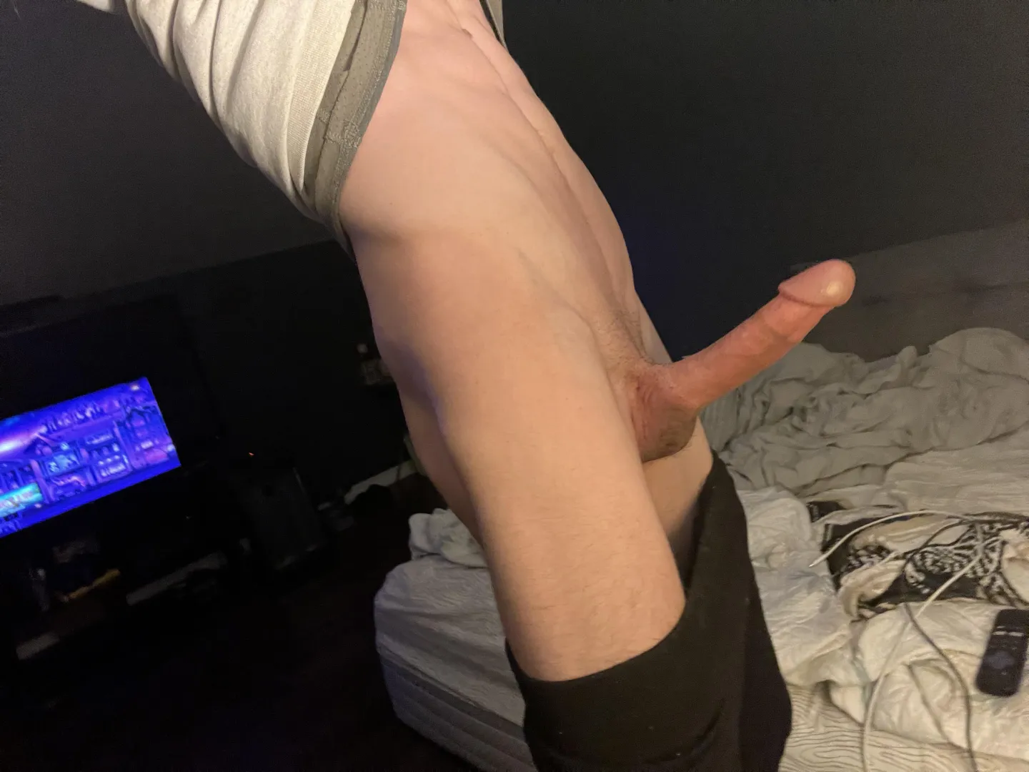 Just a hung college student with a breeding kink