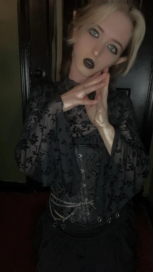 Just a little half elf necromancer