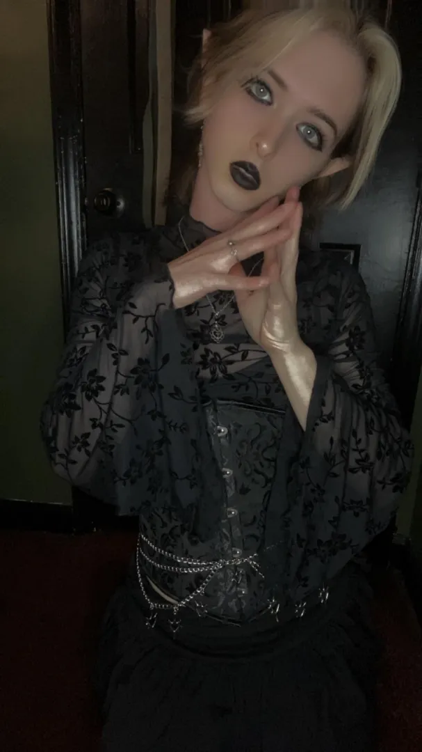 Just a little half elf necromancer