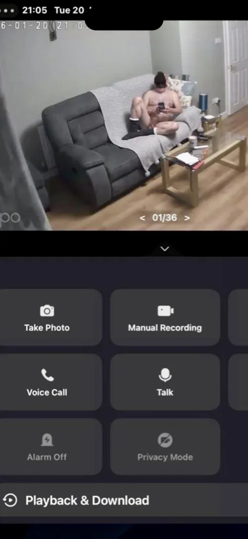 Just a quiet evening at home