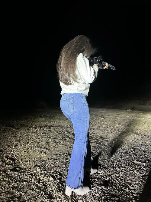 Just having fun after dark 