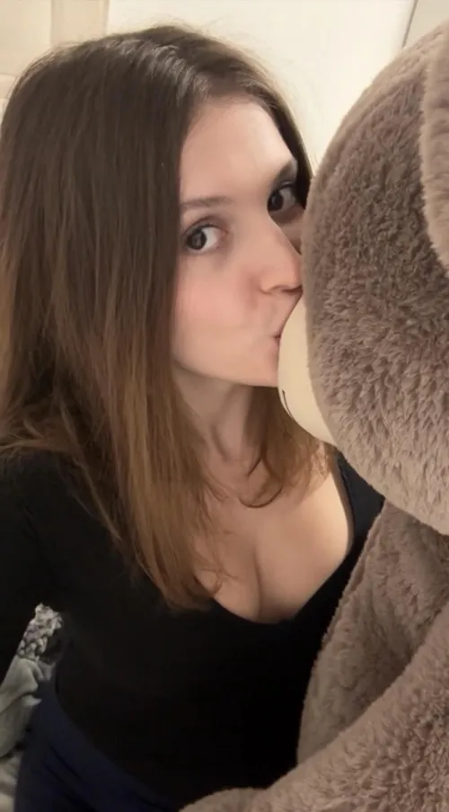 Just me and my cuddle buddy :))