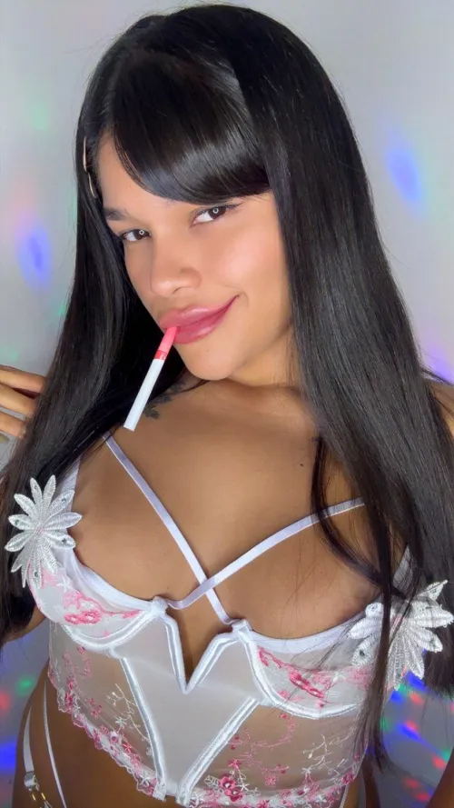 Just me, my cigarette, and your imagination