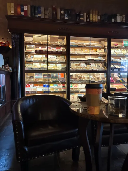 Just smoked a cigar. Still chillin