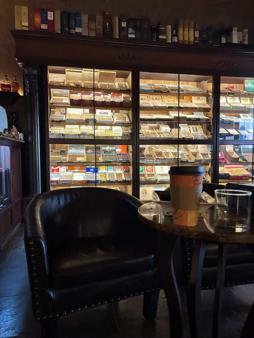 Just smoked a cigar. Still chillin