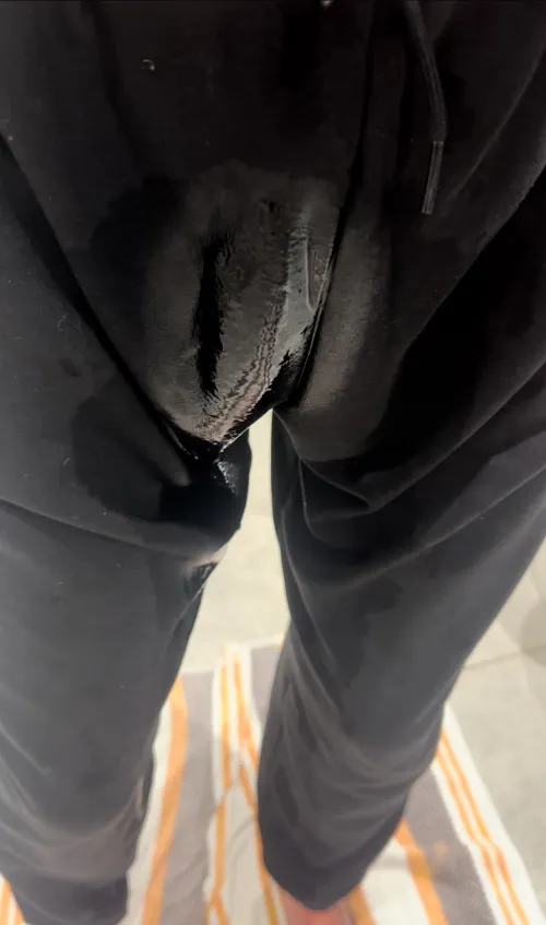 Just soaked my sweats