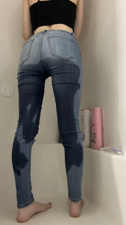 Just wanted to really pee in my pants so I did !