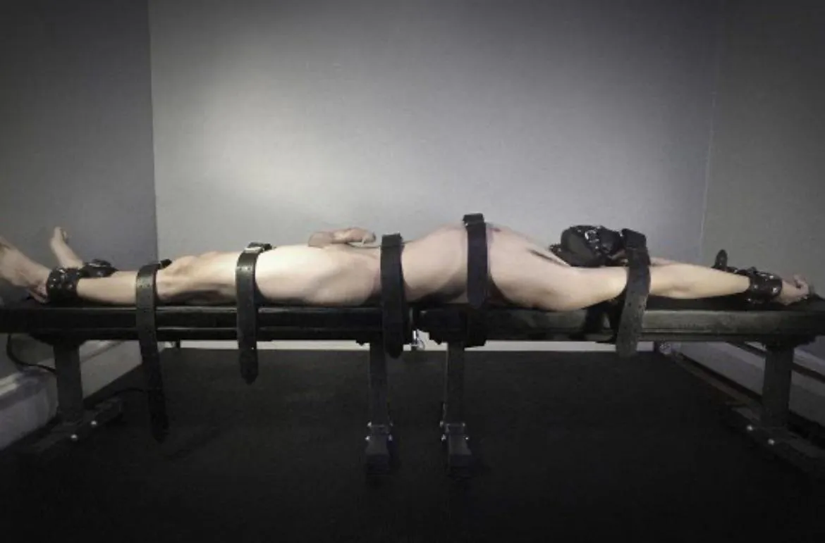 Just wishing to be abducted and tied down like this each day while I await my next torment from my captor
