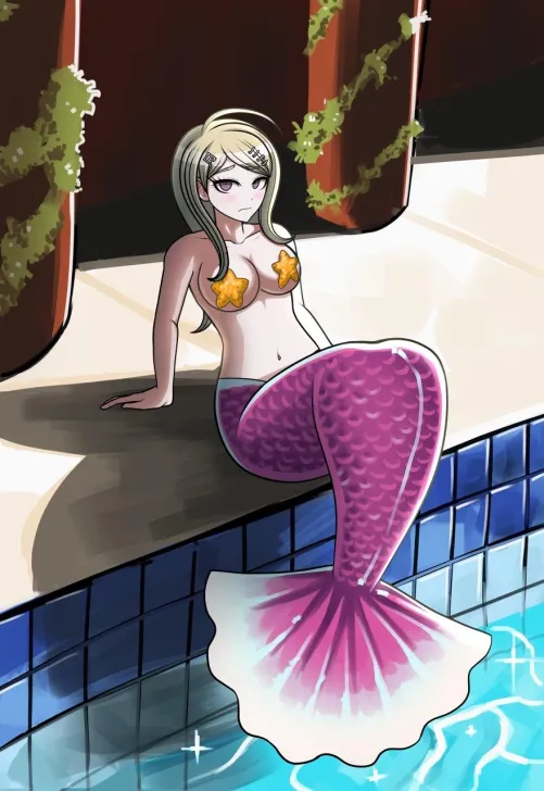 Kaede as a mermaid