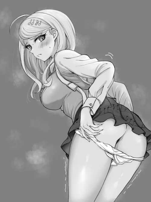Kaede removing her panties (moon0771110)