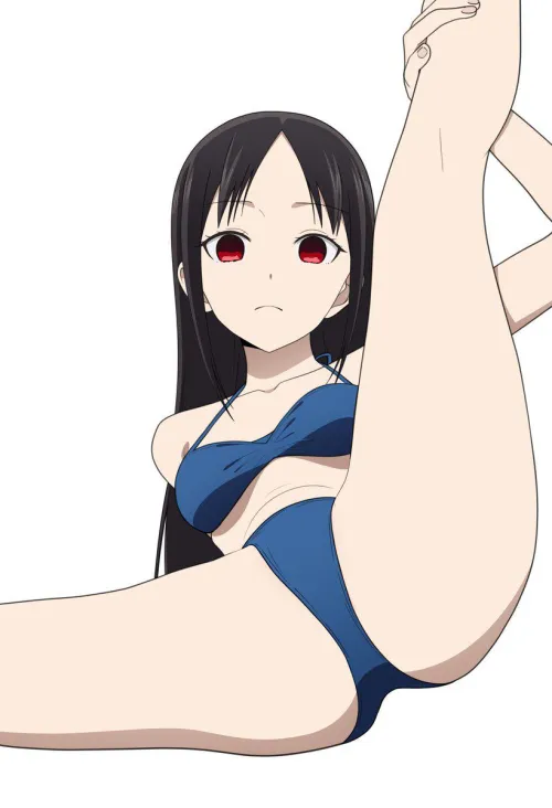 kaguya inviting you to come closer between her thighs (coro fae)