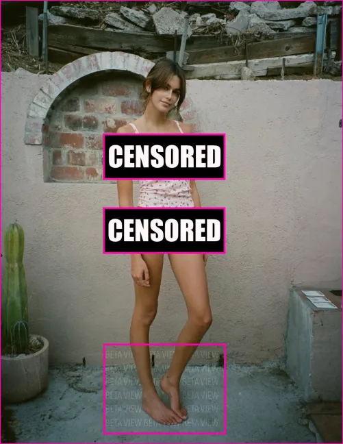 Kaia Gerber - Censored