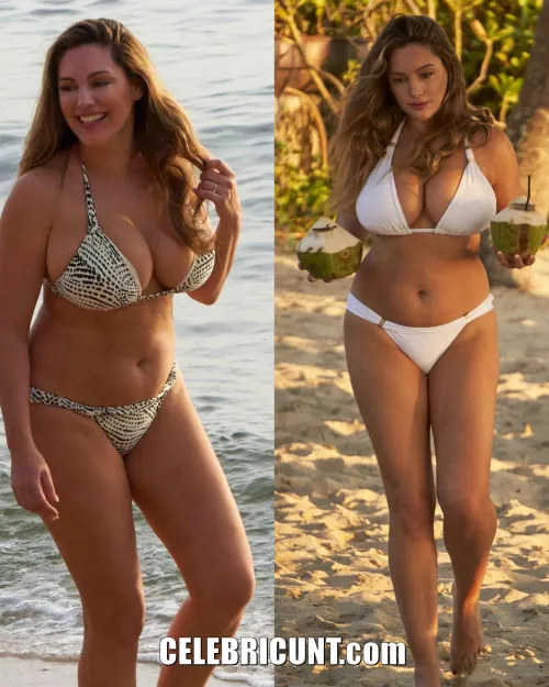 Kelly Brook's Big Tits In Little Bikinis - Cleavage Overload
