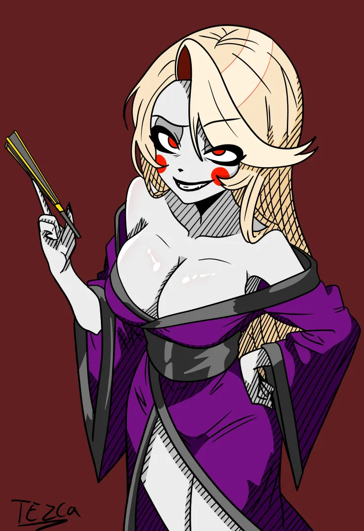 Kimono Charlie (TezcaArt) Commissioned by Maurishimoo on Bsky