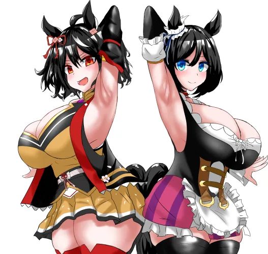 Kitasan Black y Eishin Flash (RVreMaNCVCXeiiy) [Uma Musume Pretty Derby]