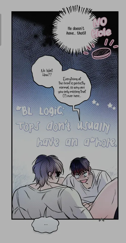 [Knock knock knock hyung, its me dildo]