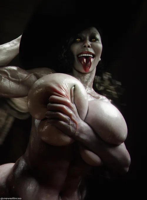 Lady Dimitrescu gets a little crazy (Revelin)